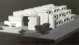 דגם בניין הספרייה | A model of the library building
