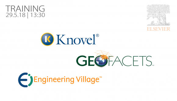הדרכה בנושא ,Engineering Village Knovel   ו Geofacets 
